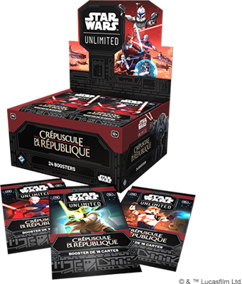 Star Wars Unlimited Set 3 : Crépuscule de la République