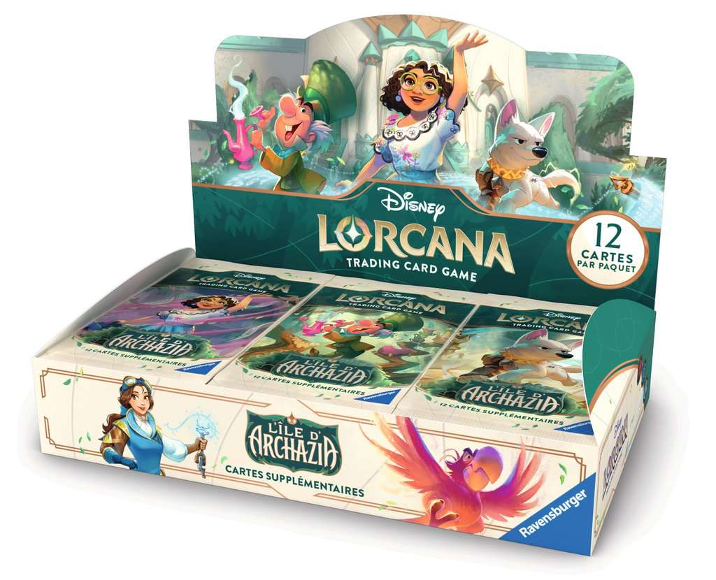 Disney Lorcana S7 L'ïle d'Archazia : Boosters Display 24pcs (LIVRAISON GRATUITE)