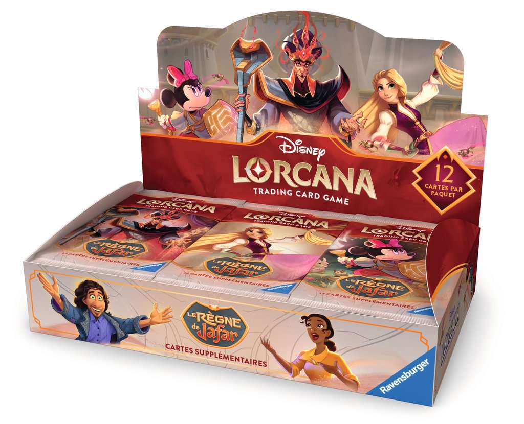 Disney Lorcana S8 Le régne de Jafar Boosters Display 24pieces en Francais
