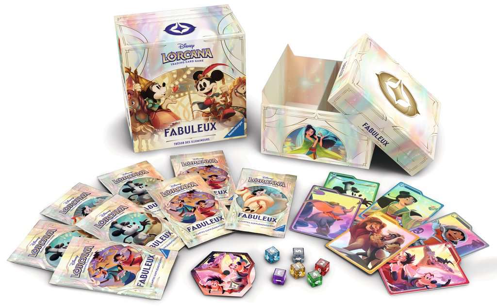 Disney Lorcana S9 Fabuleux Trove-Pack en Francais