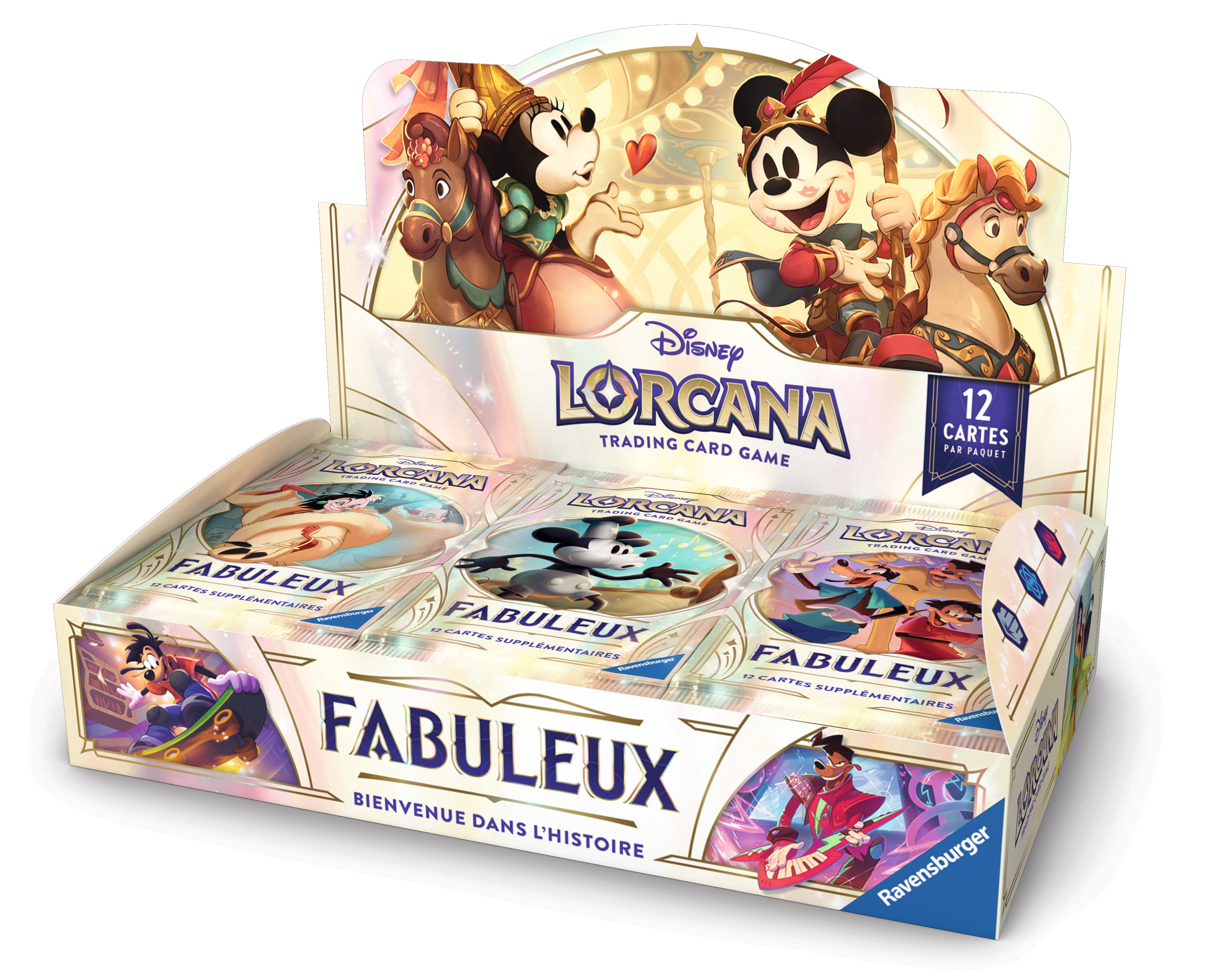Disney Lorcana S9 Fabuleux Boosters Display pieces en Francais (LIVRAISON GRATUITE)