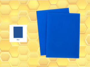 Protèges Cartes Premium (X50) BLEU Beeprotect