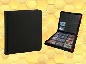 Portfolio 480+ pour cartes à collectionner Noir BeeProtect
