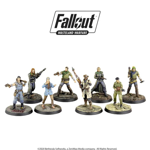 Fallout: Wasteland Warfare - Survivors - Core Box en Anglais