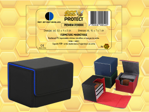 DeckBox Premium NOIR-BLEU Beeprotect