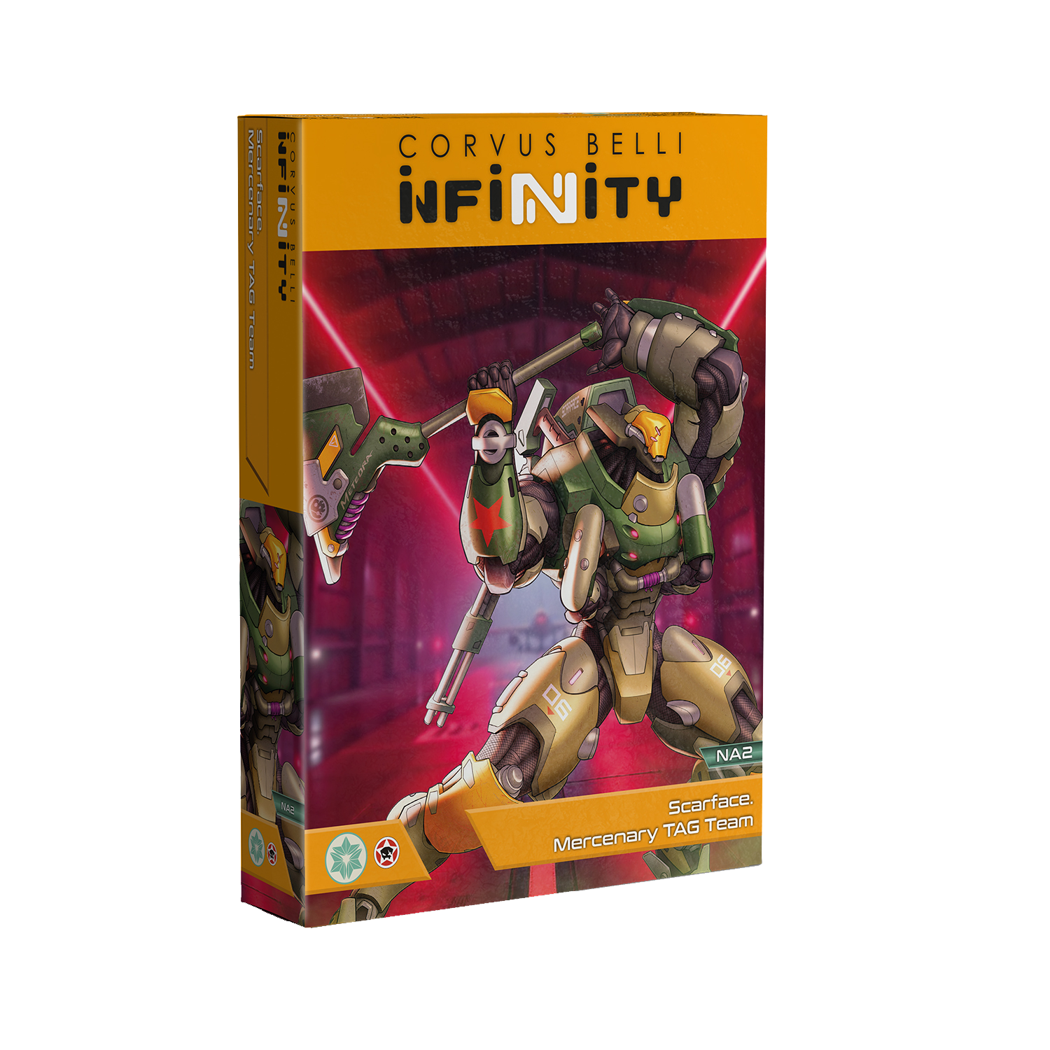 Infinity - Scarface & Cordelia. Mercenary Armored Team