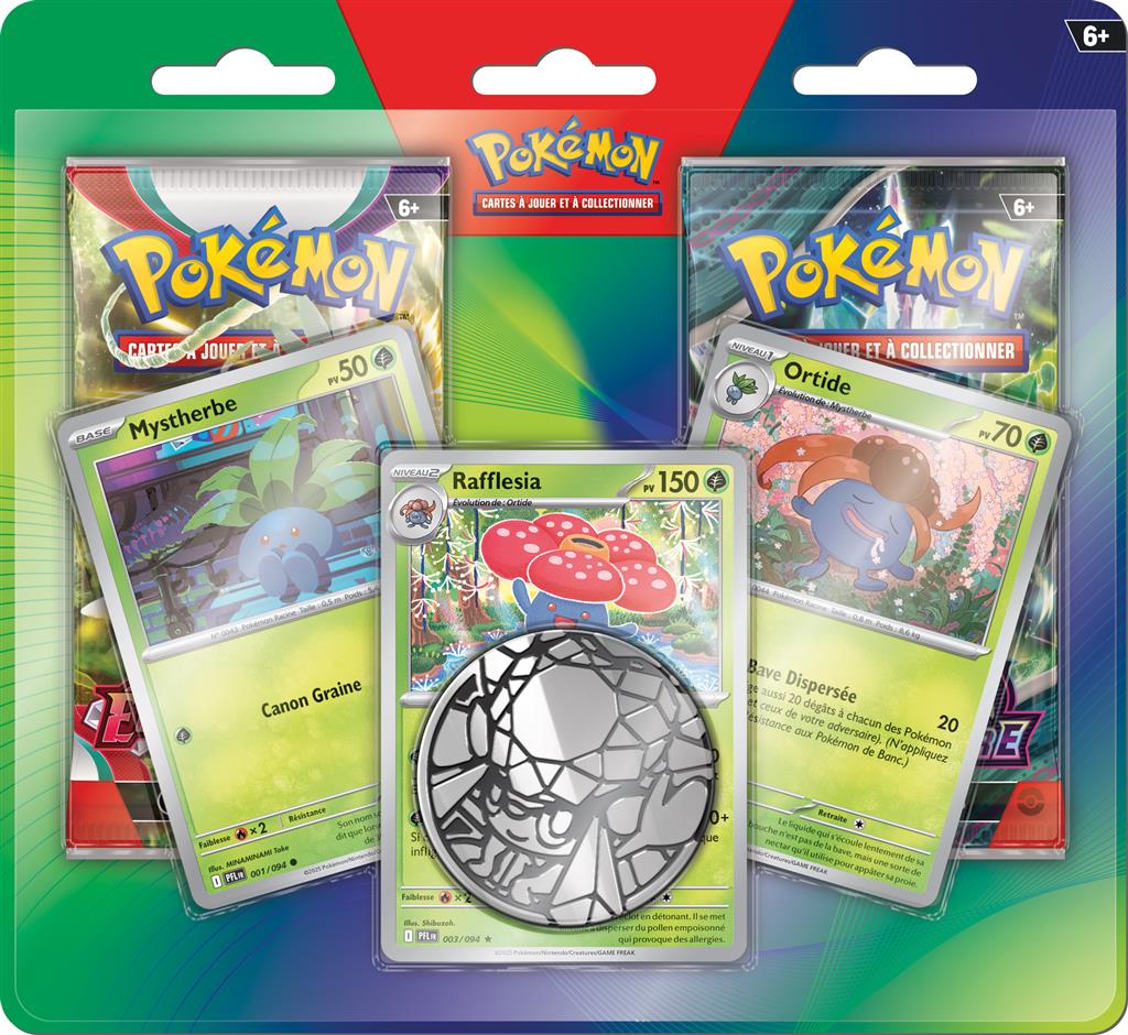 Pokémon : pack 2 boosters Mars 26 (Blister)(Limité à deux exemplaires maximum par client)