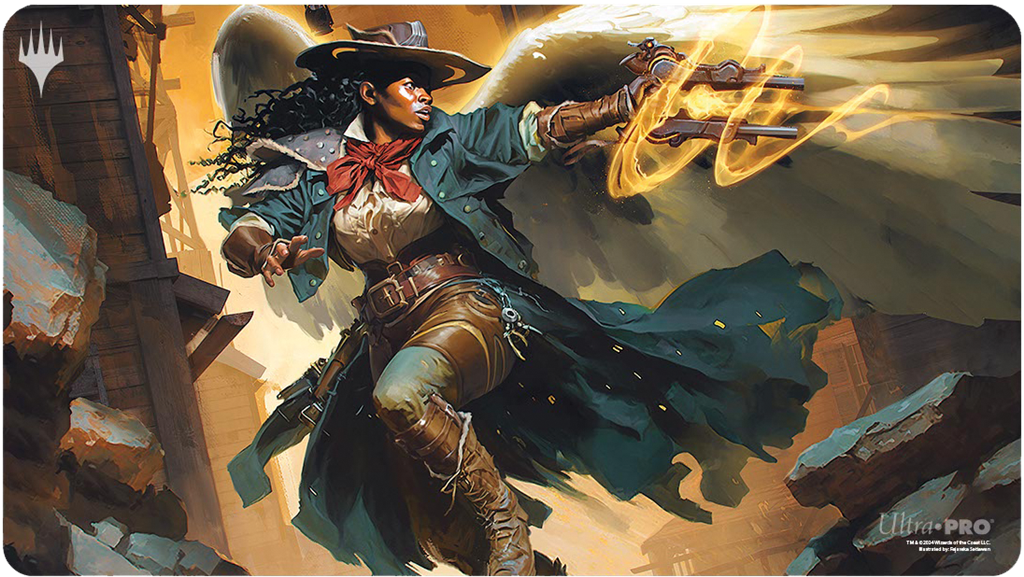 MTG : Hors-La-Loi de Croisetonnerre Playmat White
