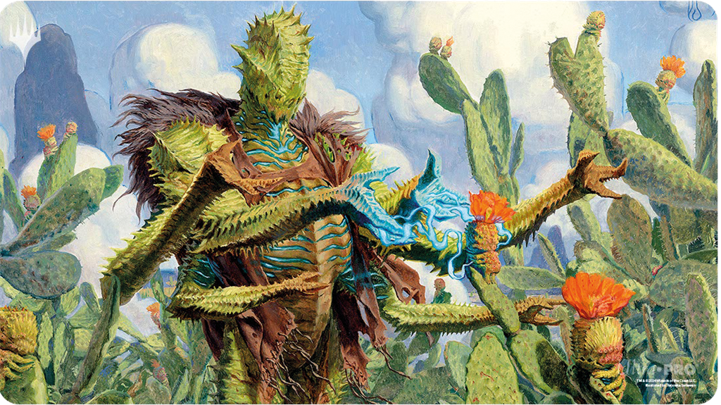 MTG : Hors-La-Loi de Croisetonnerre Playmat Green