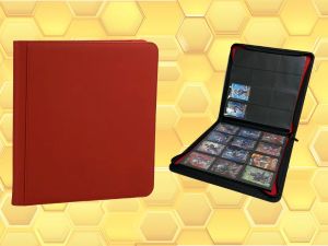 Portfolio 480+ pour cartes à collectionner Rouge BeeProtect