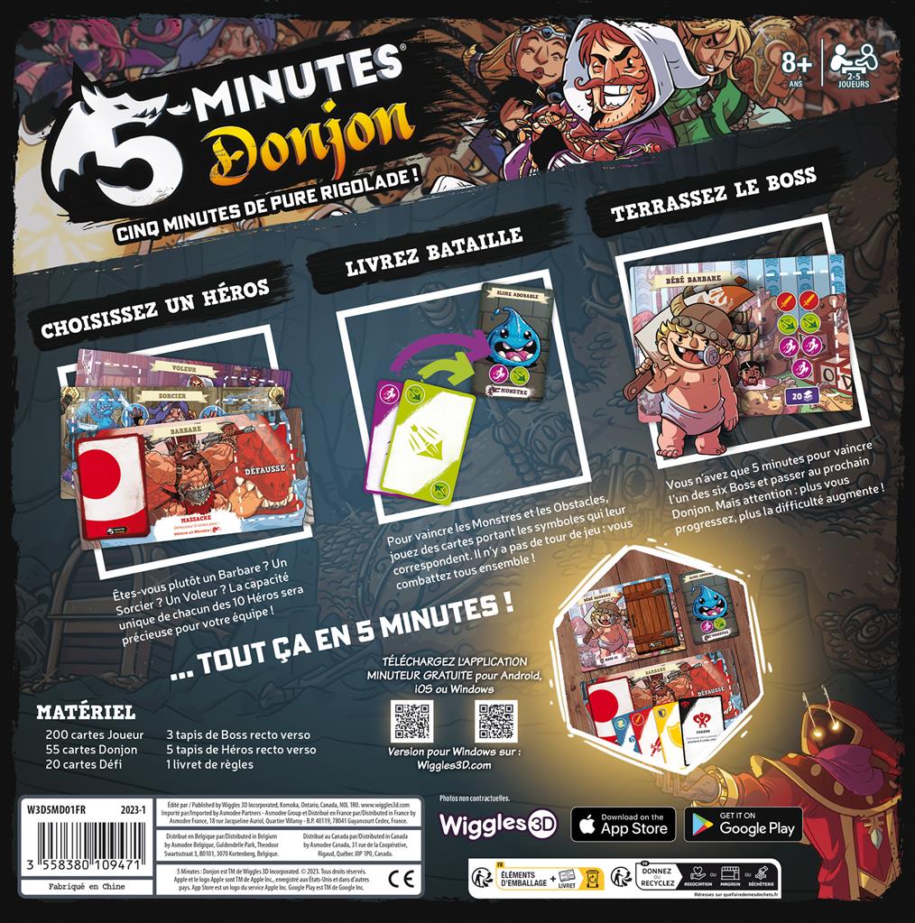 Pack 5 Minute Dungeon + Extension Curses! Foiled Again!