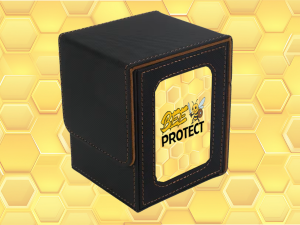 DeckBox Commander Premium NOIR-GOLD BeeProtect