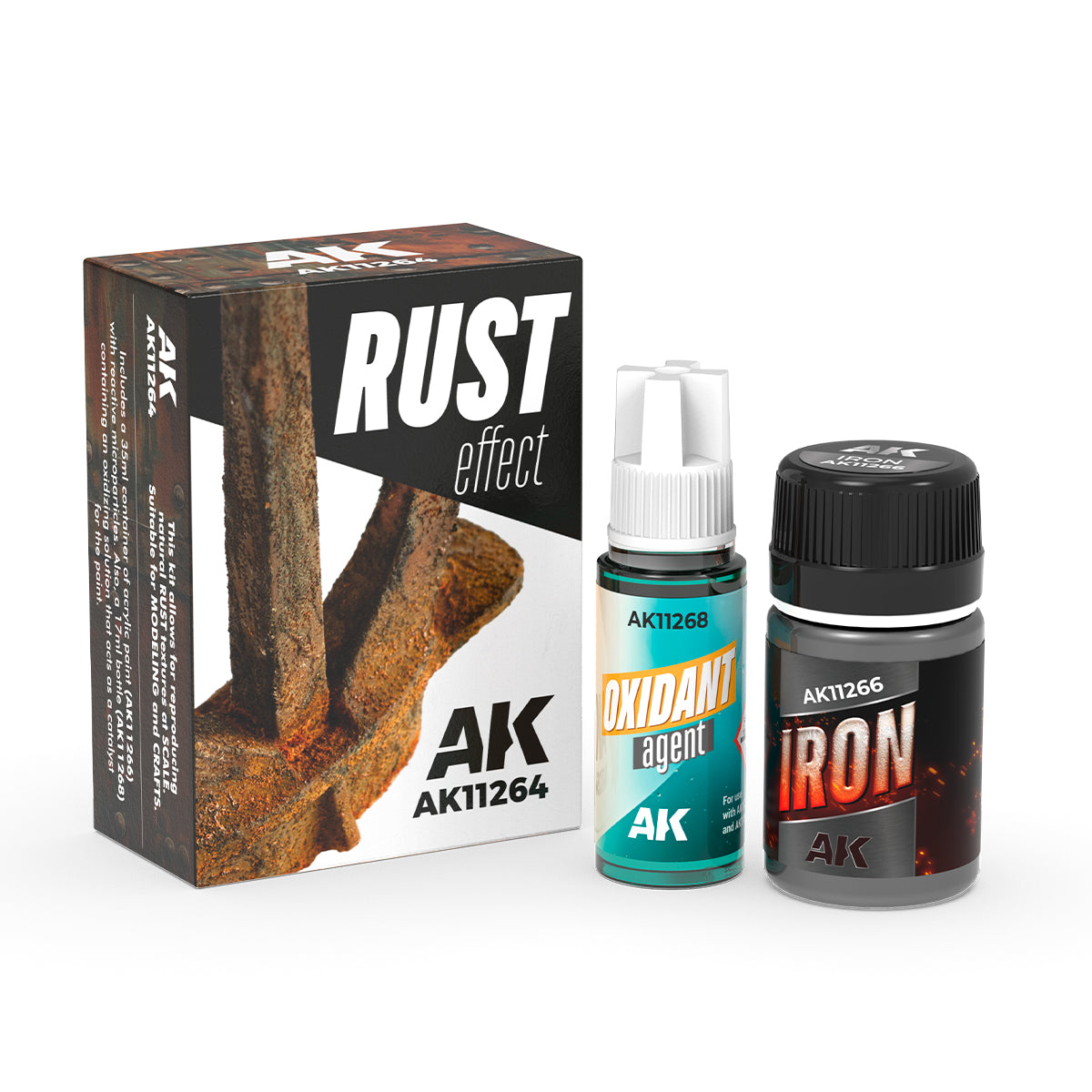 Acrylics 3GEN Effects :rust effect set
