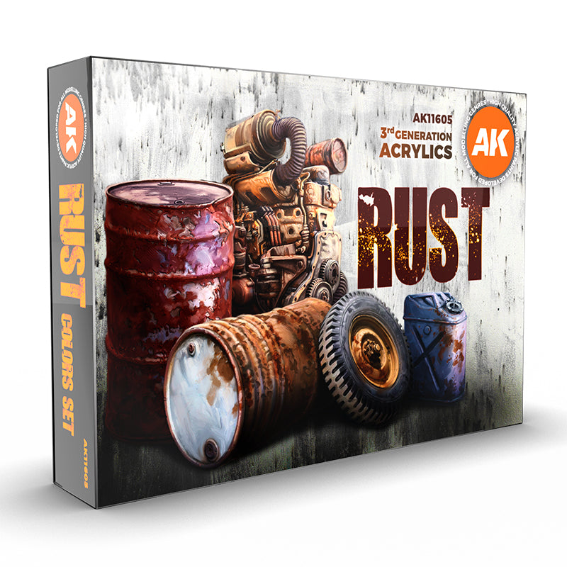 Acrylics 3GEN sets :Rust Set
