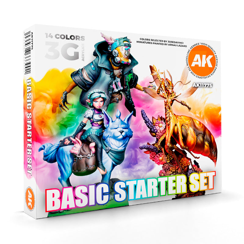 Acrylics 3GEN sets :Basic Starter Set