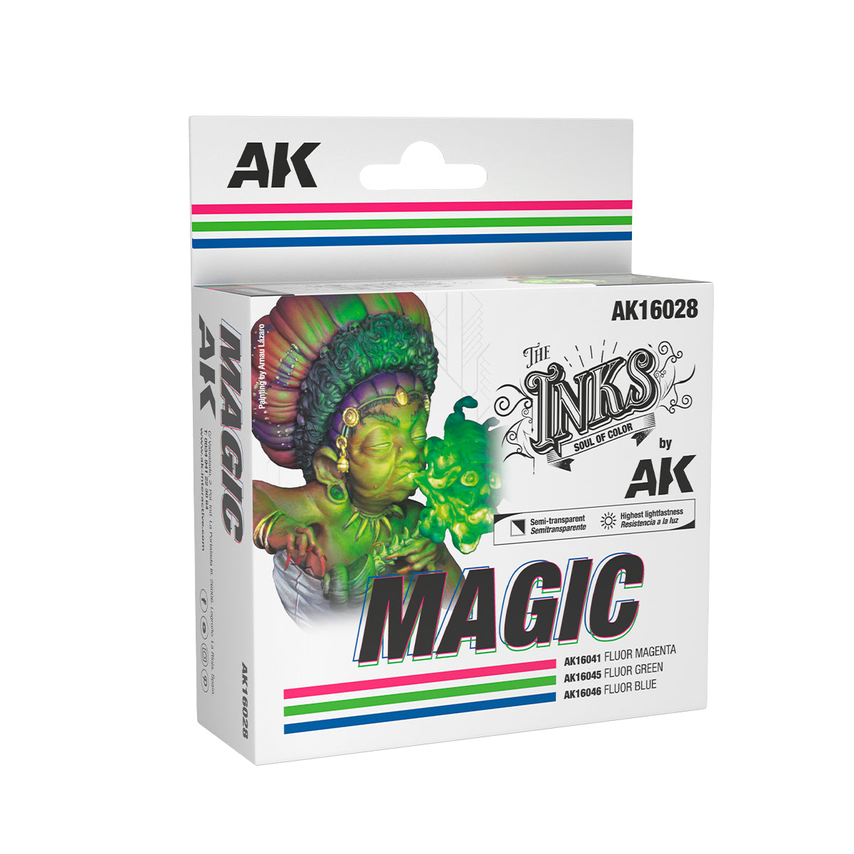 The Inks (encres) :Magic color set