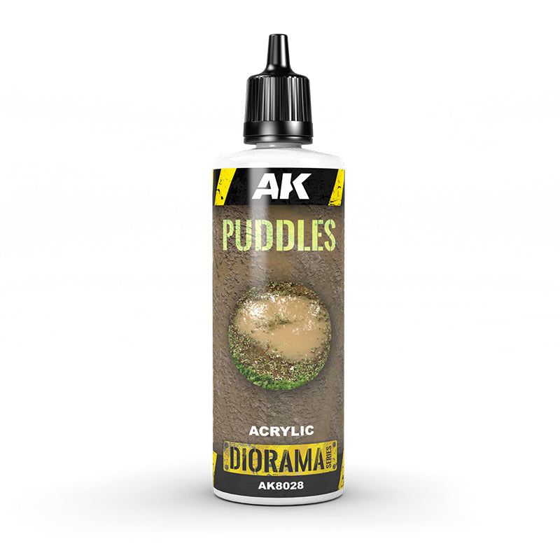 AK Interactive Diorama :PUDDLES - 60ml (Acrylic)