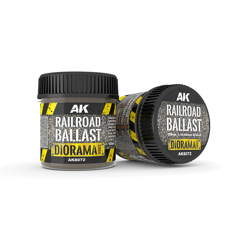 AK Interactive Diorama :RAILROAD BALLAST