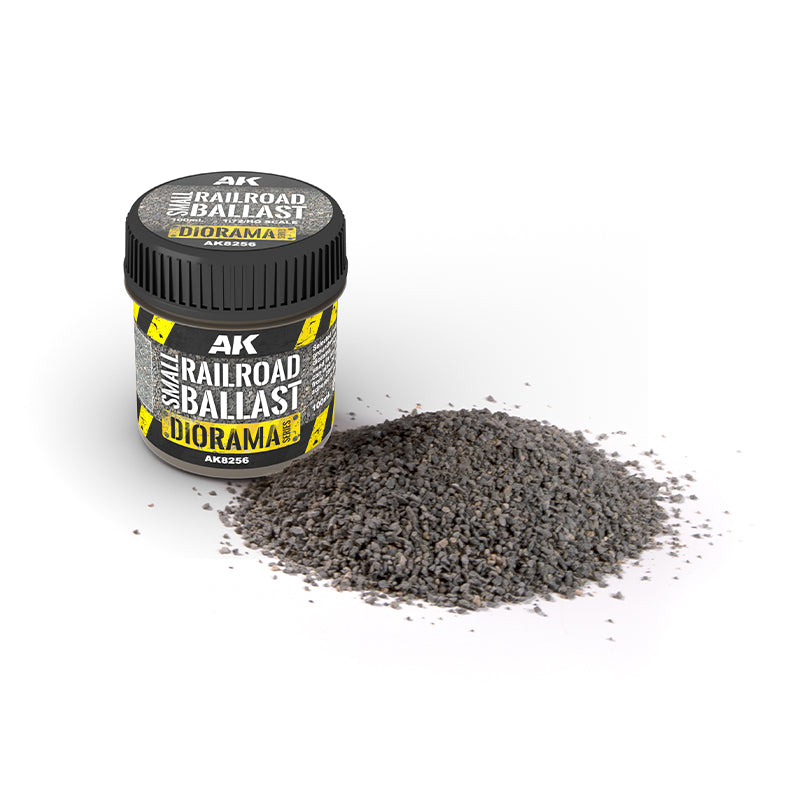 AK Interactive Diorama :Small Railroad Ballast 1/72