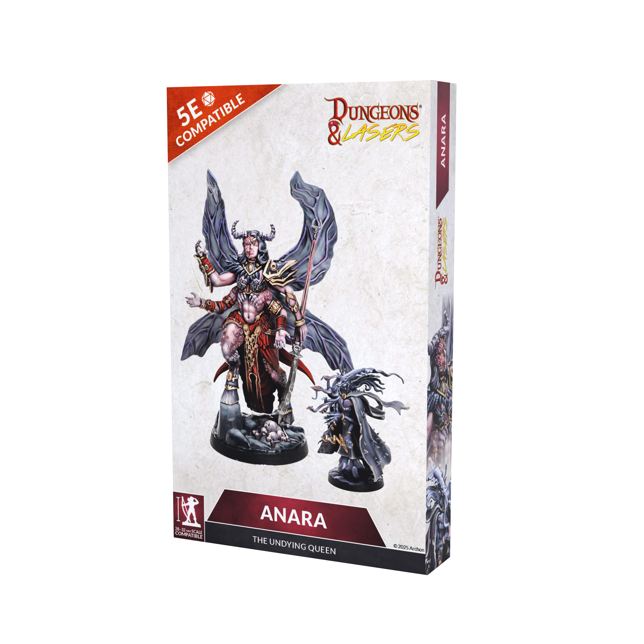 Dungeons & Lasers - Figurines - ANARA - THE UNDYING QUEEN