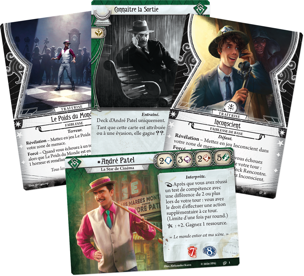 Arkham JCE : André Patel (Investigateur)(EN STOCK)