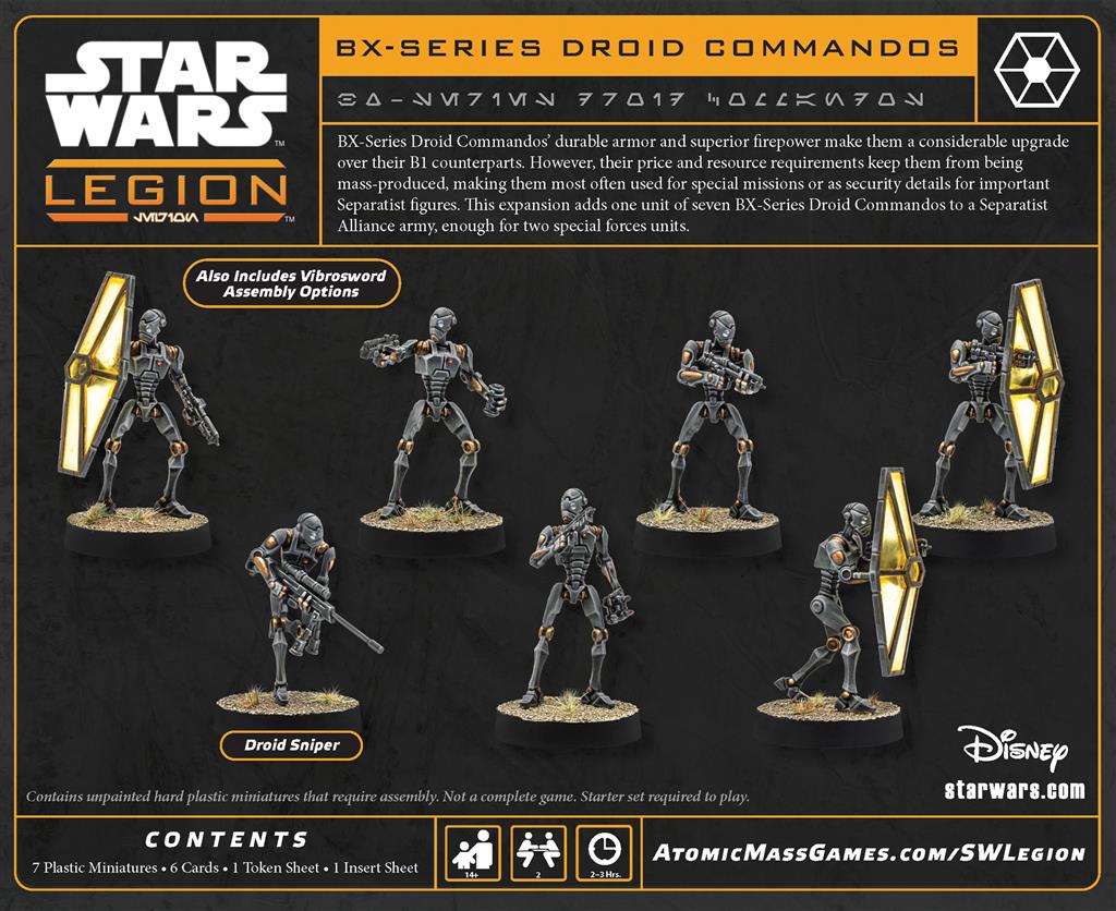 Star Wars Legion: BX-Series Droïdes Commando (Reissue)