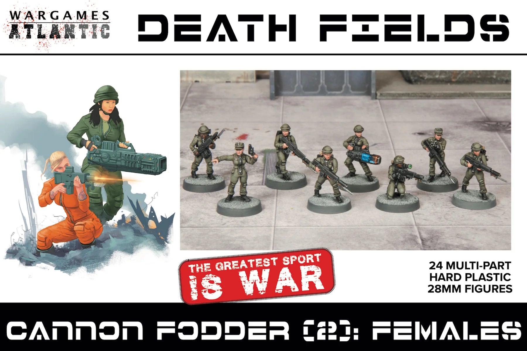 WargamesAtlantic : Si-fi/Cannon Fodder (2): Females