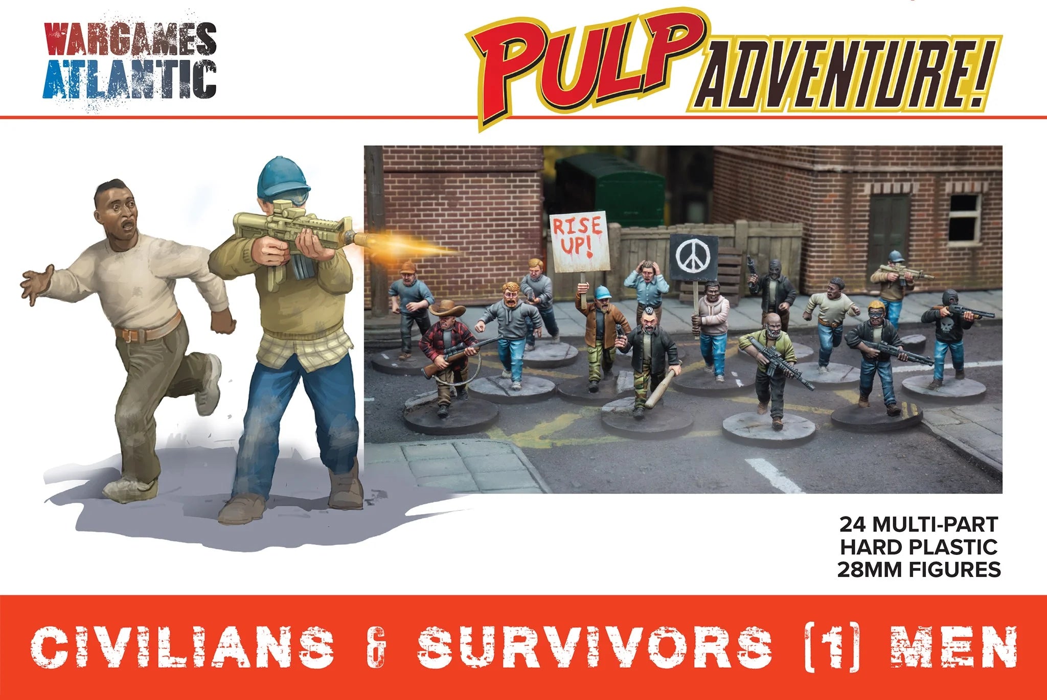 WargamesAtlantic : PulpAdventure/Civilians & Survivors (1): Men