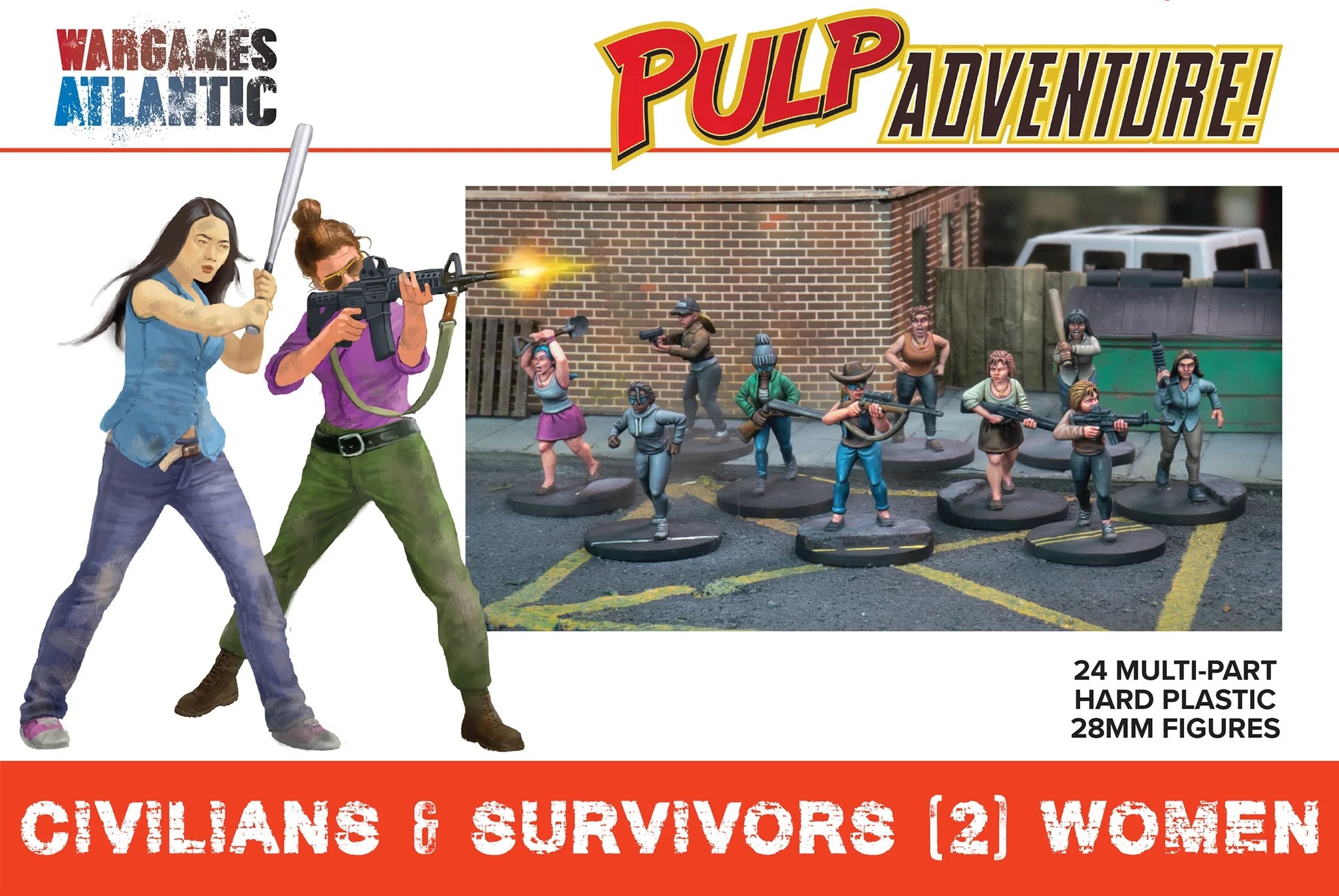 WargamesAtlantic : PulpAdventure/Civilians & Survivors (2): Women