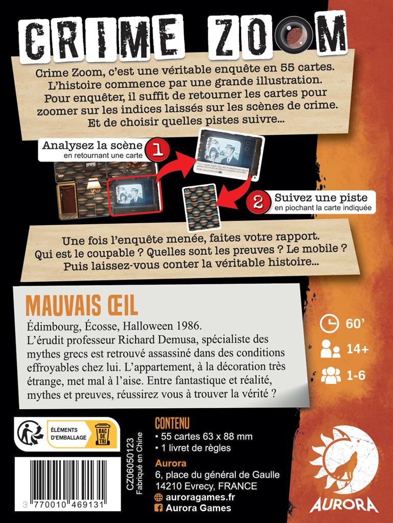 Crime Zoom : Mauvais œil