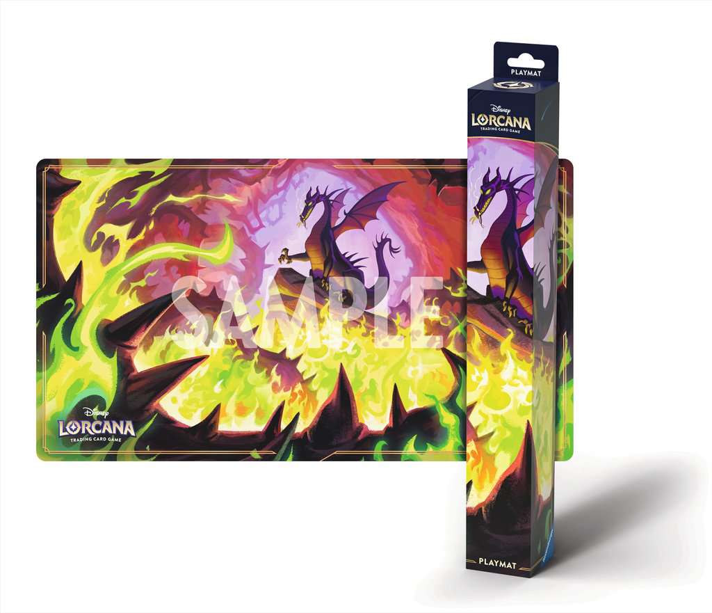 Disney Lorcana S11 Playmat Feu du Dragon