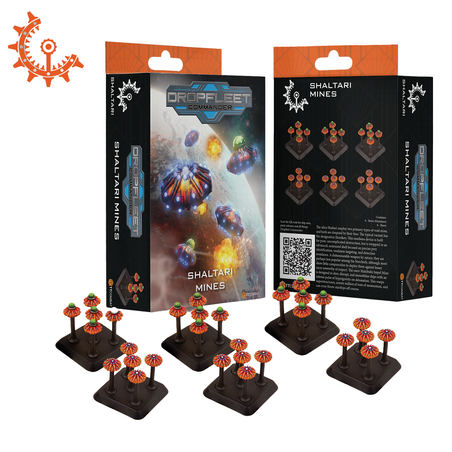 Dropfleet Commander - Shaltari Mines