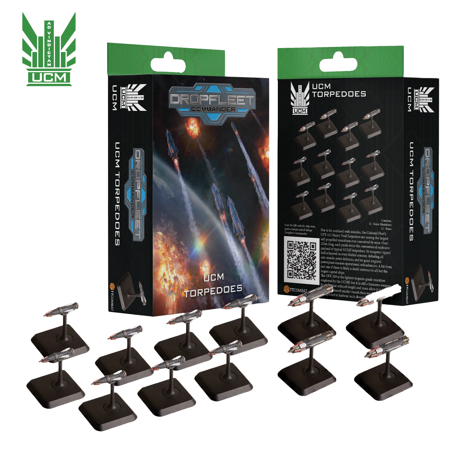 Dropfleet Commander - UCM Torpedoes