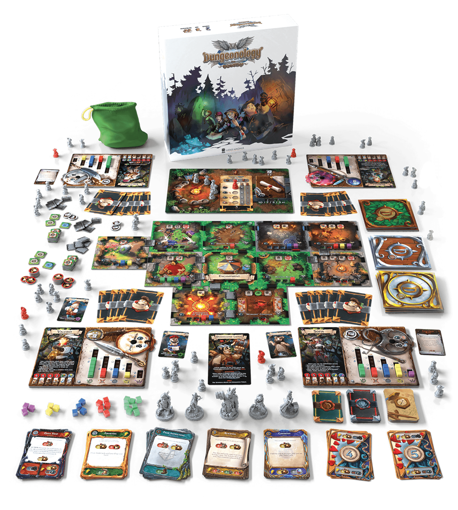 Pack Dungeonology : L'Expedition + extension (frais de port gratuit)