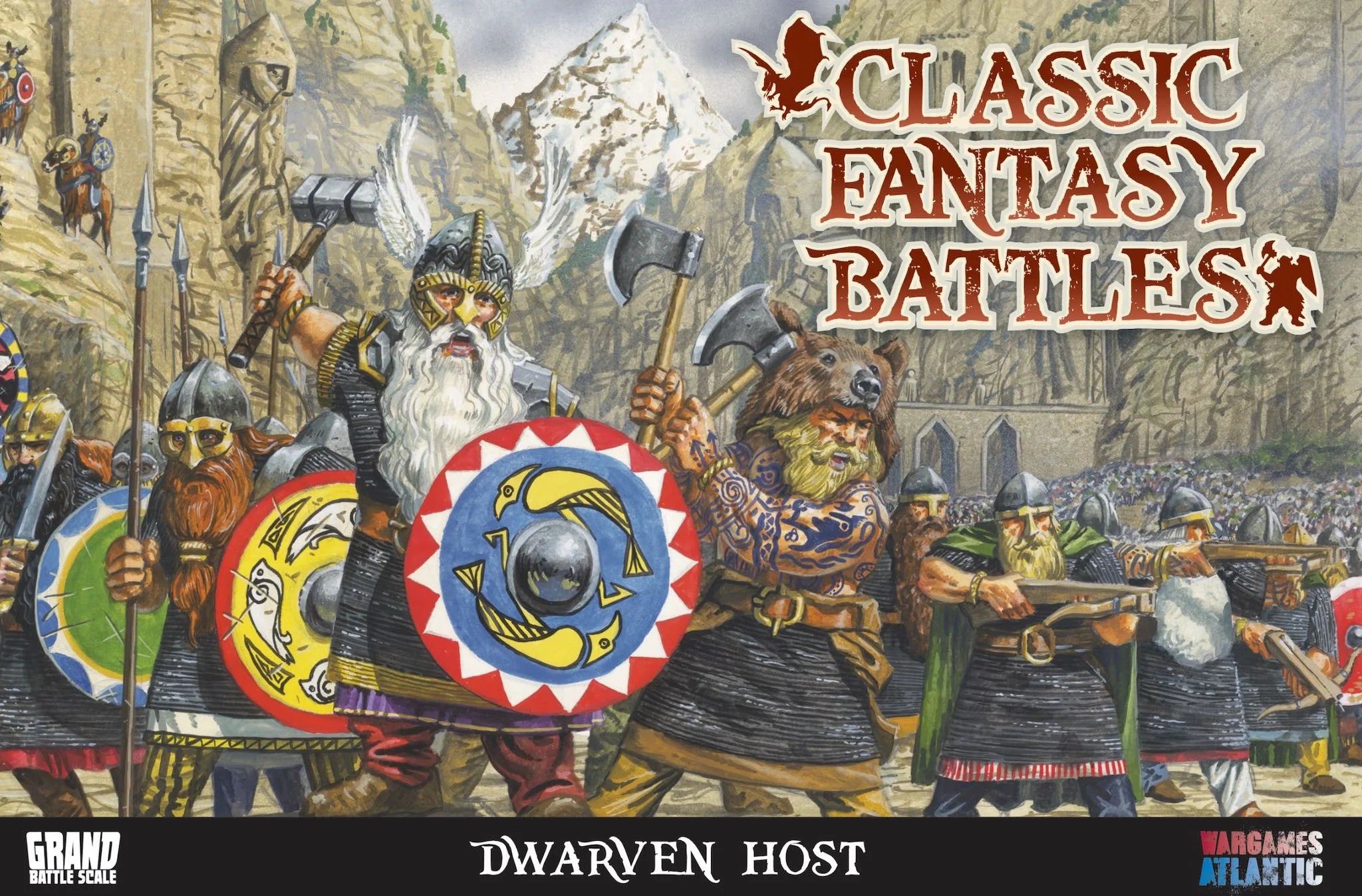 WargamesAtlantic : ClassicFantasy /Dwarven Host 10mm (246 figurines)