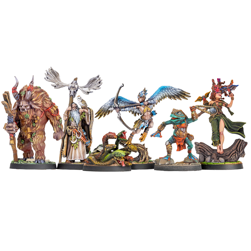 DUNGEONS & LASERS - DÉCORS -Fantasy miniatures set