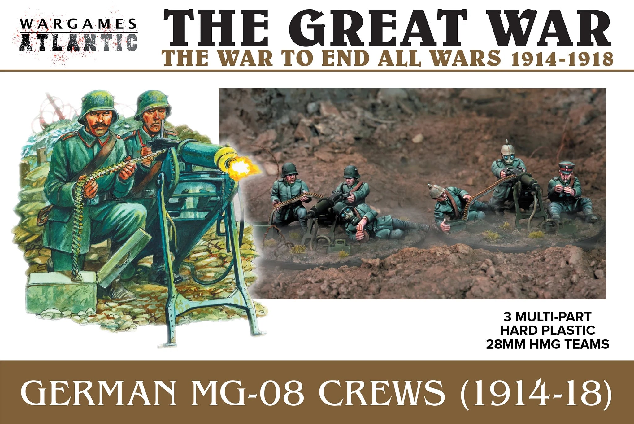 WargamesAtlantic : WW1 : German MG-08 Crews (1914-1918)