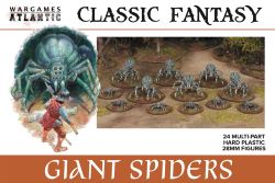 WargamesAtlantic : ClassicFantasy / Giant Spiders (Rupture de stock fournisseur)