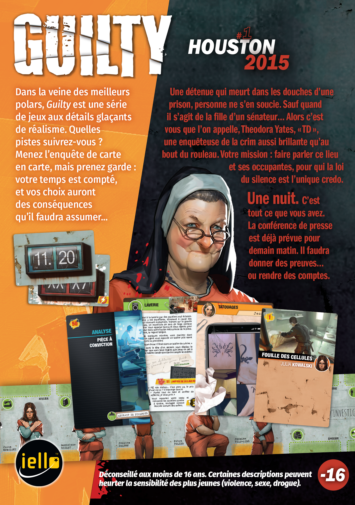 GUILTY Houston 2015 (EN STOCK)(SOLDES D'HIVER 2026)