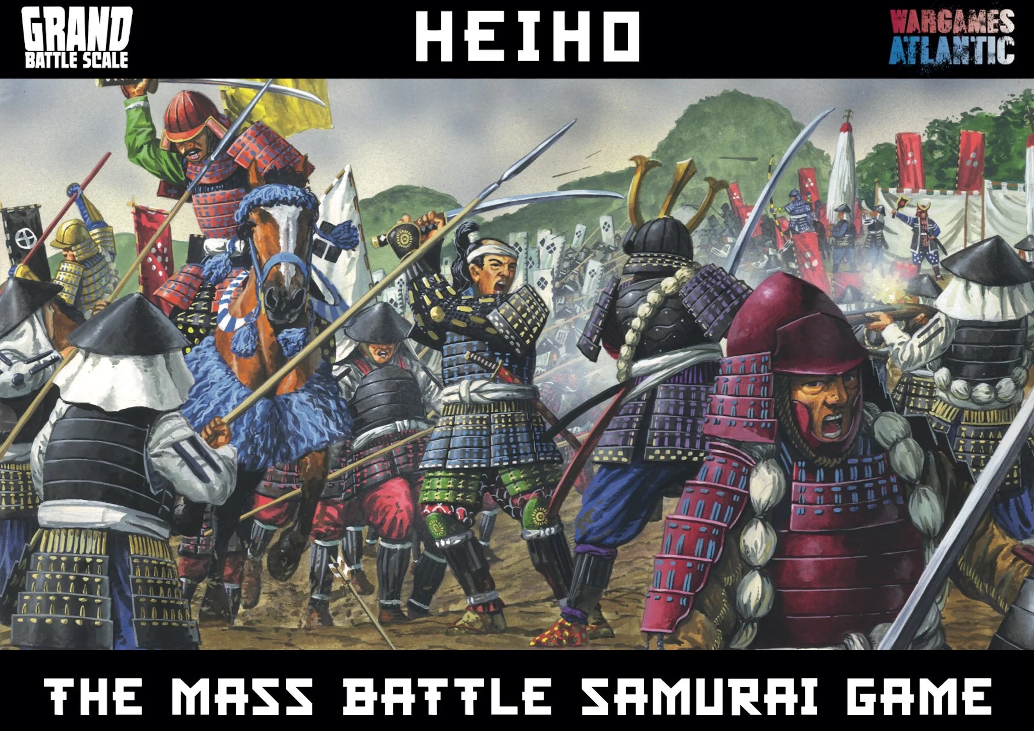 WargamesAtlantic : CFB10mm/Heiho: The Mass Battle Samurai Game