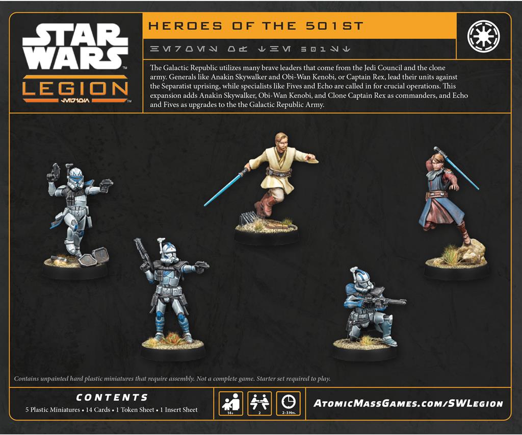 Star Wars Legion: Heroes of the Clone Army