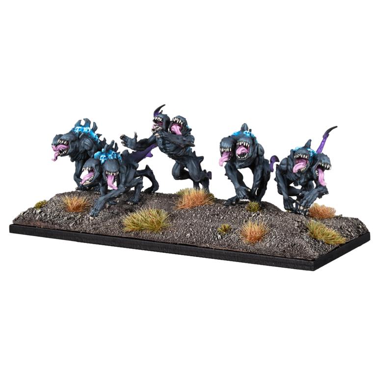 KINGS OF WAR - CAUCHEMARS - RÉGIMENT DE CERBÈRES DES OMBRES