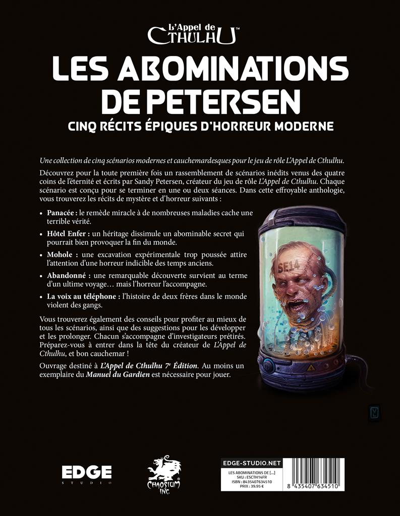 L'Appel de Cthulhu : Les Abominations de Petersen