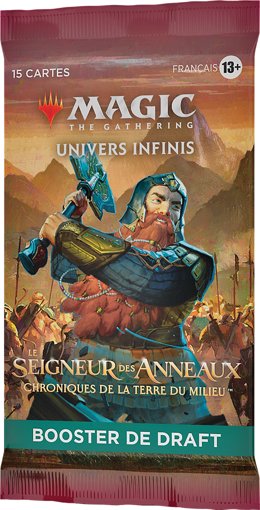 Magic The Gathering Le Seigneur des Anneaux set booster à l'unité en Anglais