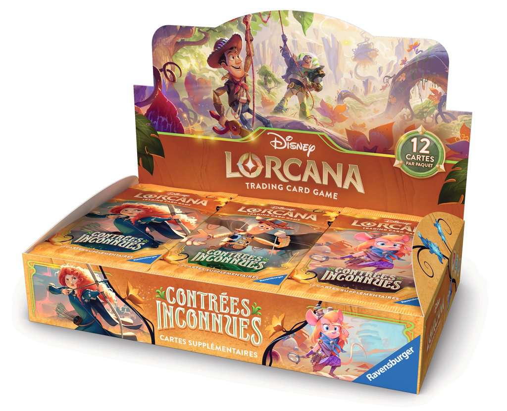 Lorcana Set 12 Contrées Inconnues - Display de Boosters (Précommandes sortie le 15 mai)