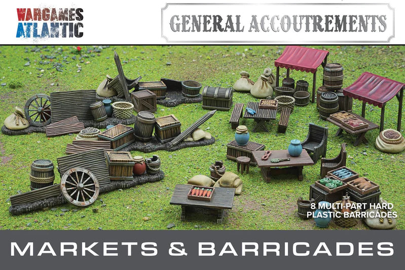 WargamesAtlantic.Socles&Accessoires/Markets & Barricades