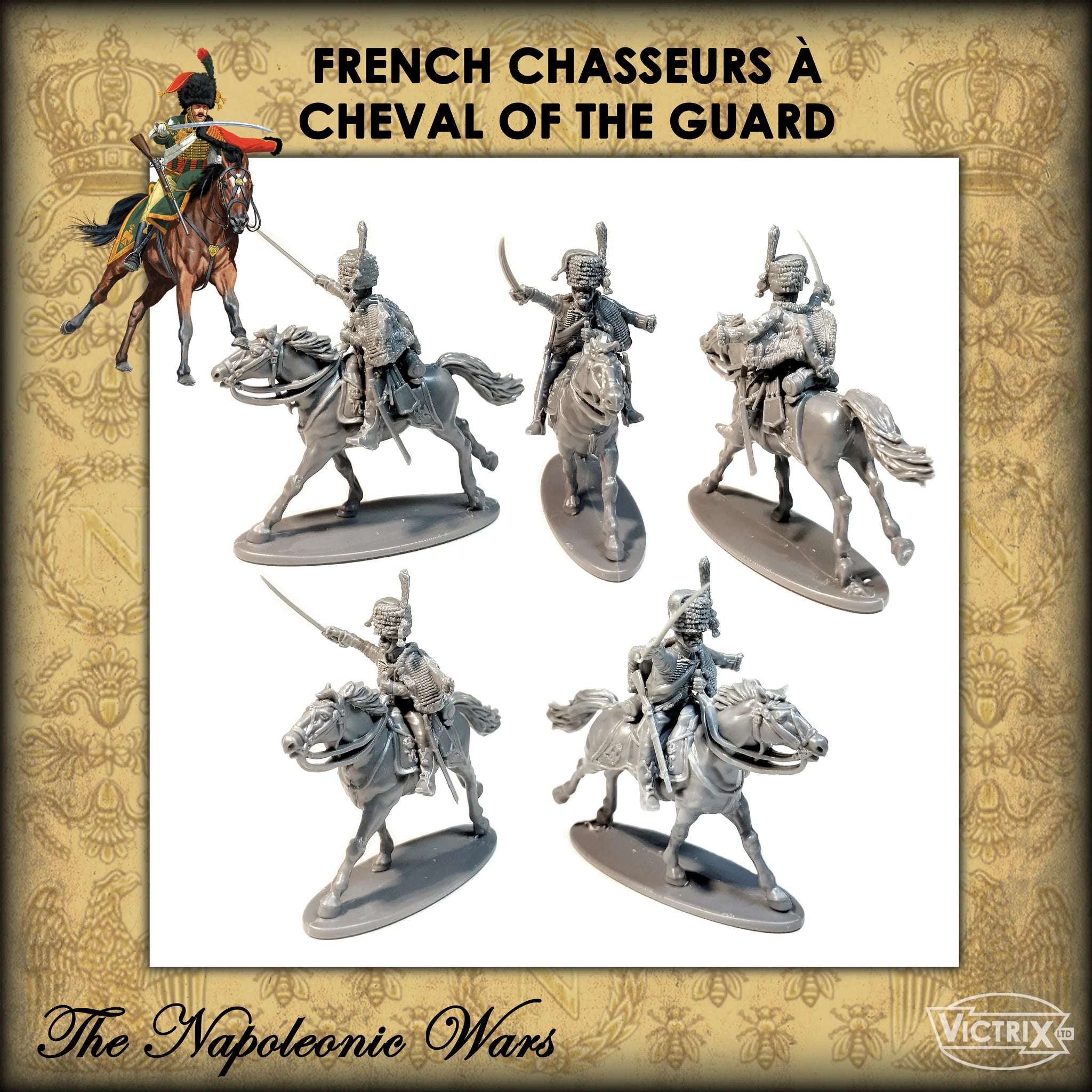 Victrix Miniatures 28mm Napoléonienne - Chasseur à cheval