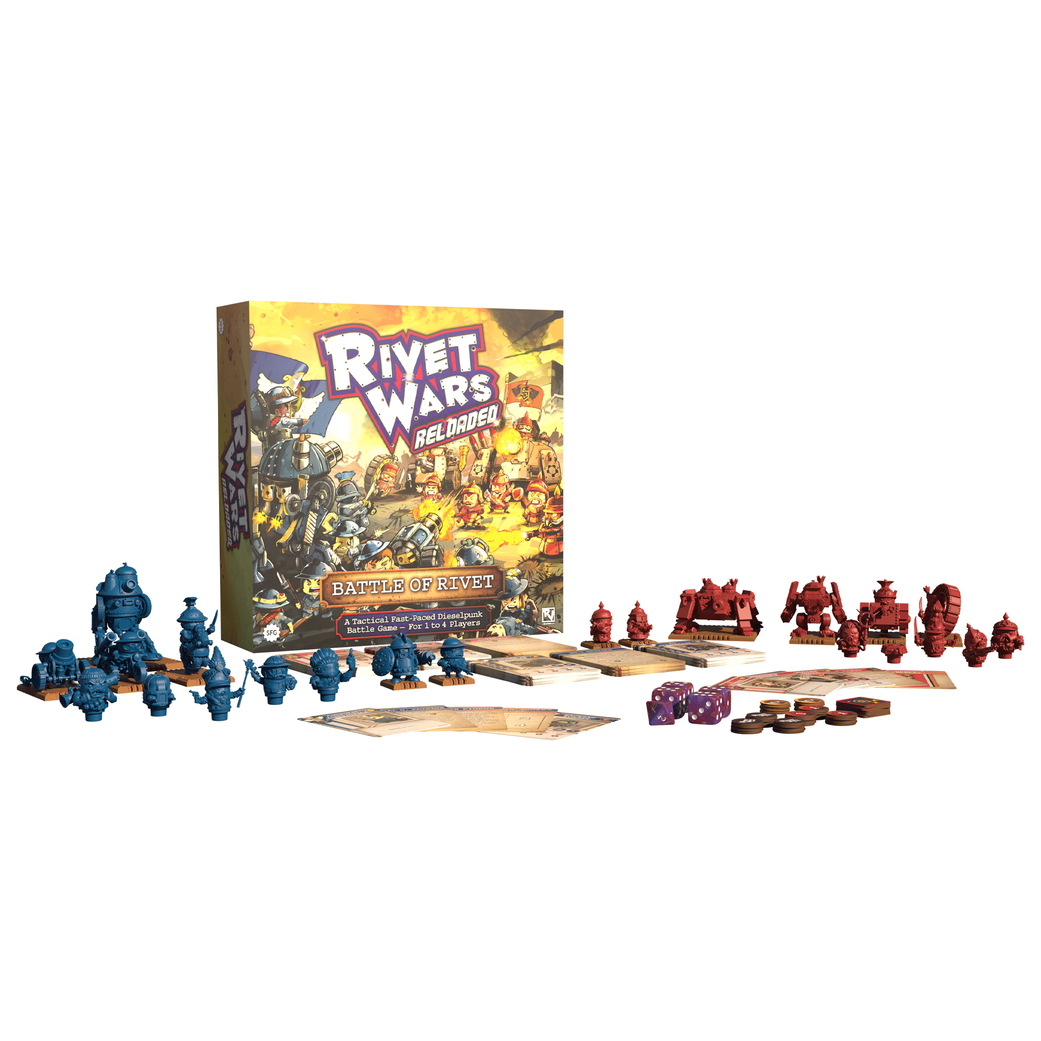 RIVET WARS : BATTLE OF RIVET - Core game (ENG) (LIVRAISON GRATUITE)