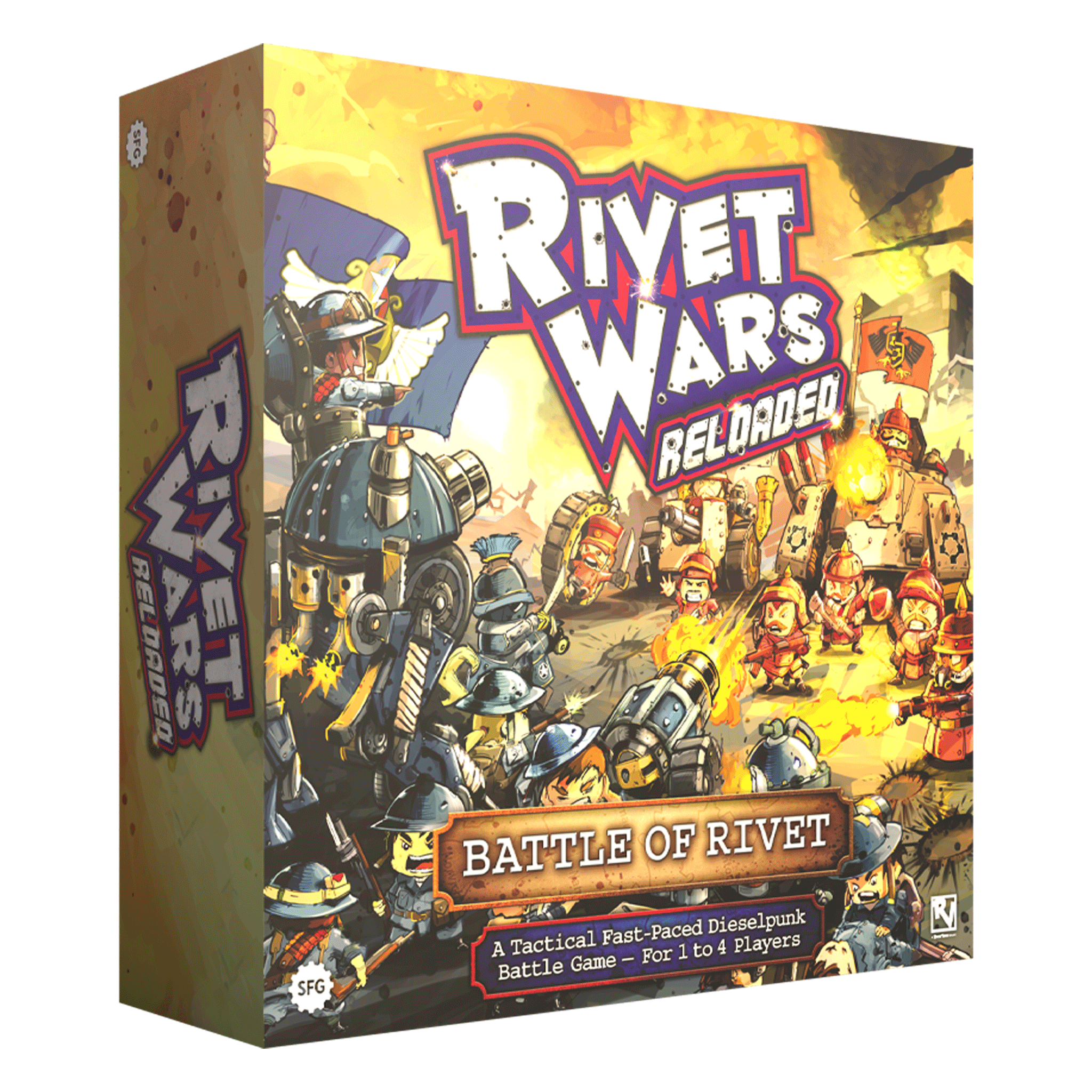 RIVET WARS : BATTLE OF RIVET - Core game (ENG) (LIVRAISON GRATUITE)