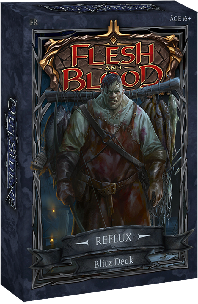 Flesh & Blood : History Pack 1 Blitz Decks REFLUX en Francais (EN STOCK)